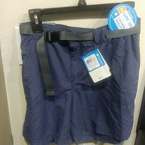 Womens Columbia court shorts xl UPF 30 Omni-shade